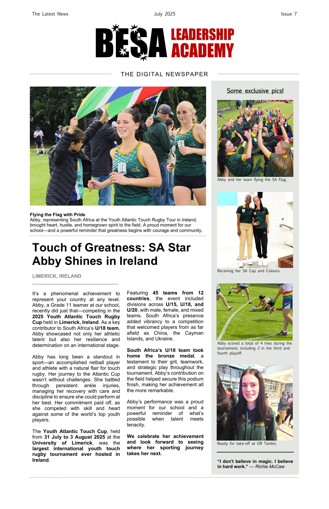 Page 1 of the article